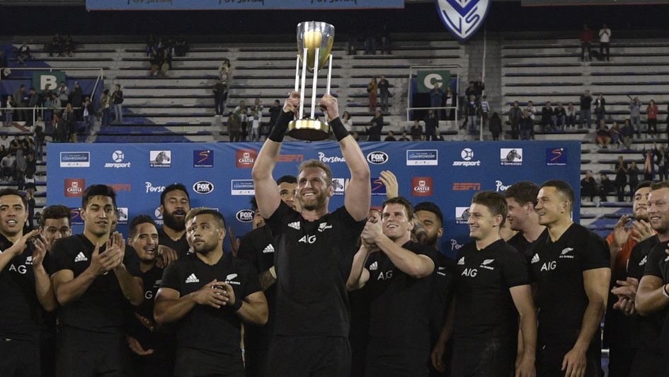 New Zealand have won the 2016 and 2017 Rugby Championship and are favourites to retain the trophy again