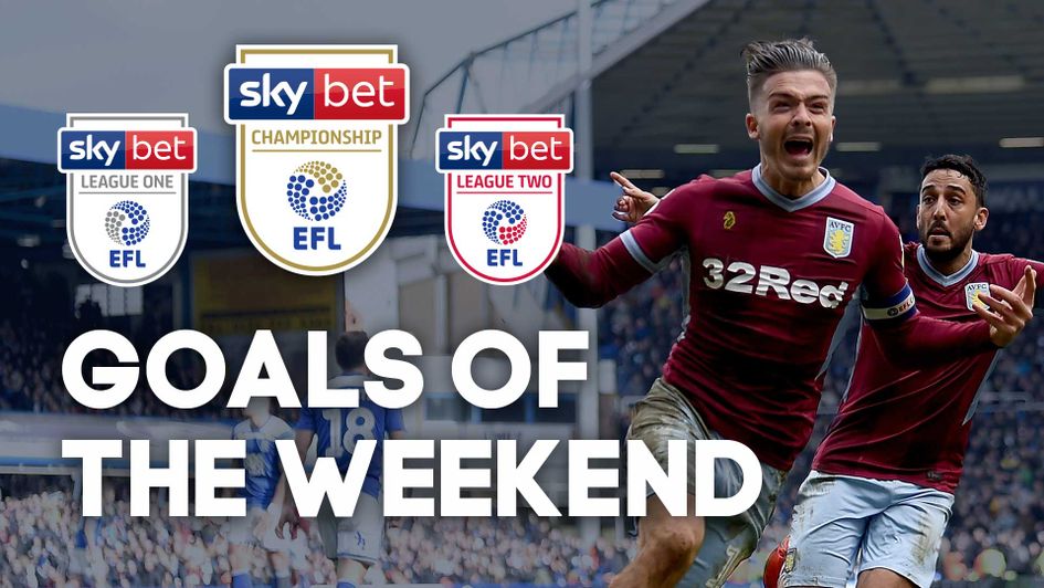 Scroll down to watch all the best goals of the weekend