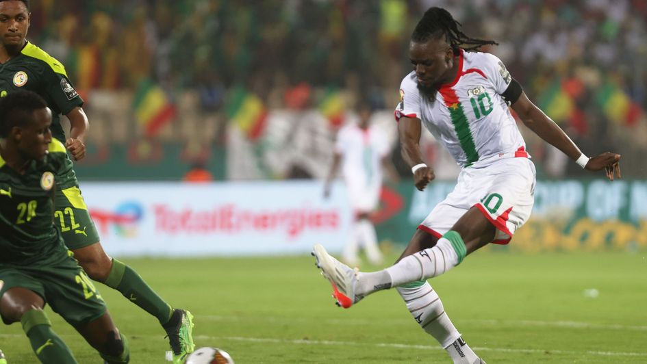 Burkina Faso's Bertrand Traore