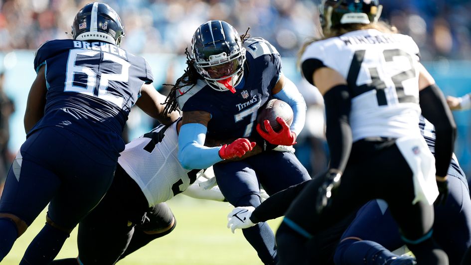 D'Onta Foreman in action for the Tennessee Titans