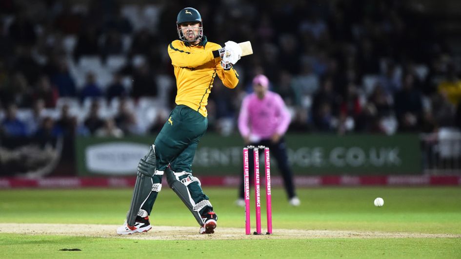 Alex Hales goes on the attack