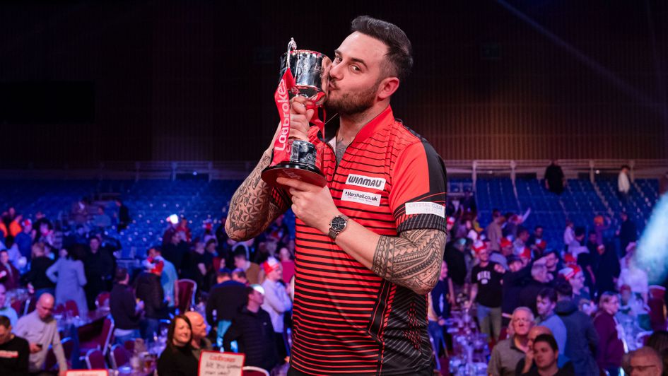 Joe Cullen is the Masters champion (Picture: Lawrence Lustig/PDC)