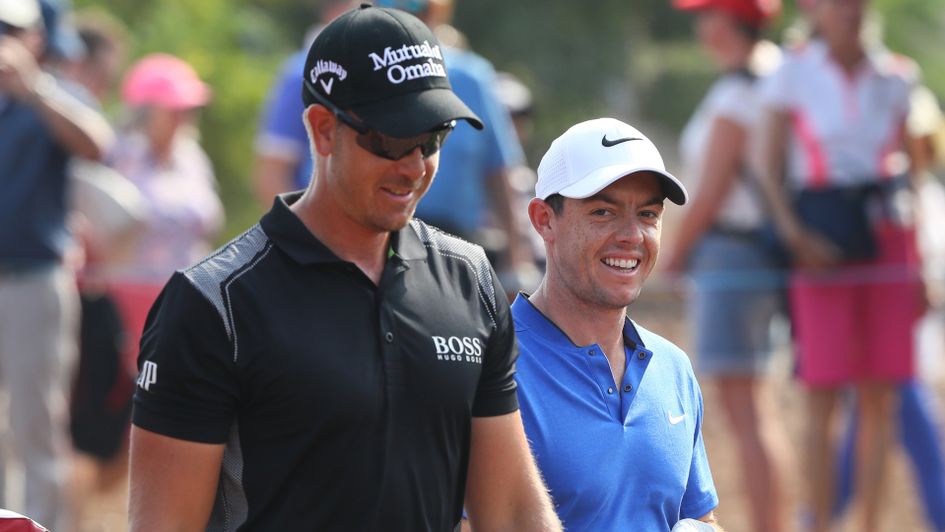 Henrik Stenson and Rory McIlroy - outside the top 30
