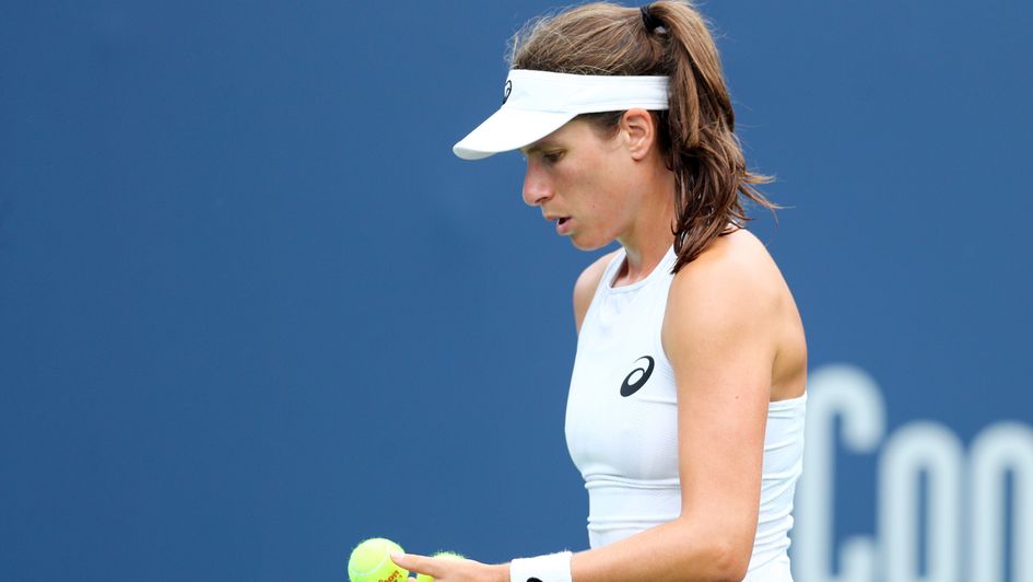 Johanna Konta: The British number one has been forced to withdraw from the Connecticut Open
