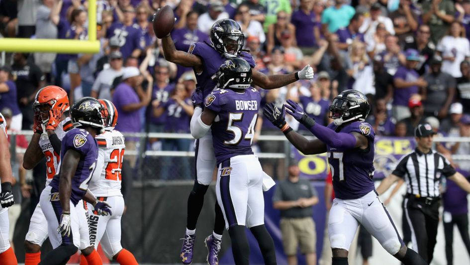 Baltimore's defense take their play-making talents to Wembley