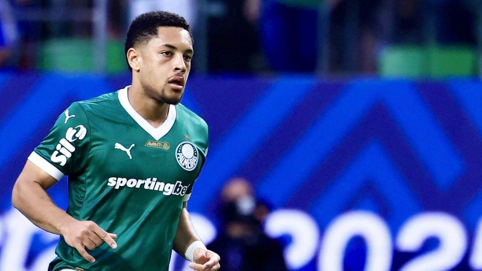 Palmeiras forward Vitor Roque