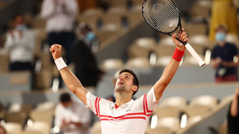 Novak Djokovic beats Rafael Nadal to reach the French Open final