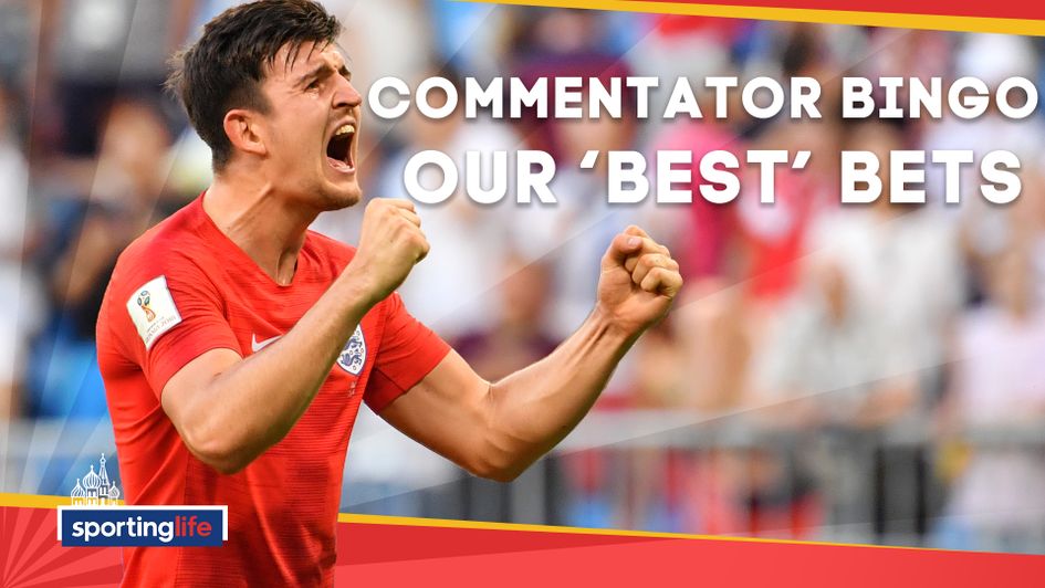 Our 'best' bets for Commentator Bingo