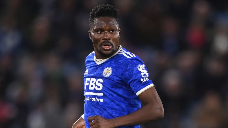 Daniel Amartey in action for Leicester