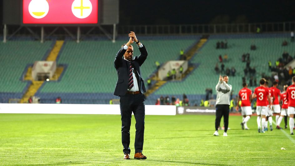 Gareth Southgate after England's victory over Bulgaria