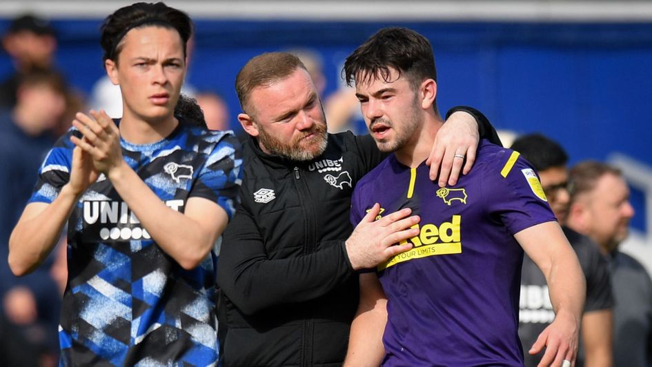 Derby have been relegated from the Sky Bet Championship