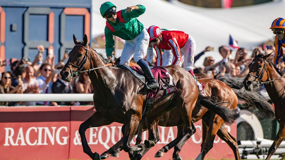 Mickael Barzalona enjoys the moment on Daryz