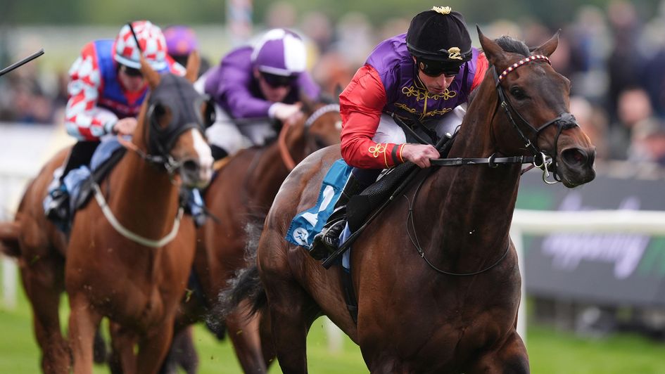 Warrant Holder in action at York