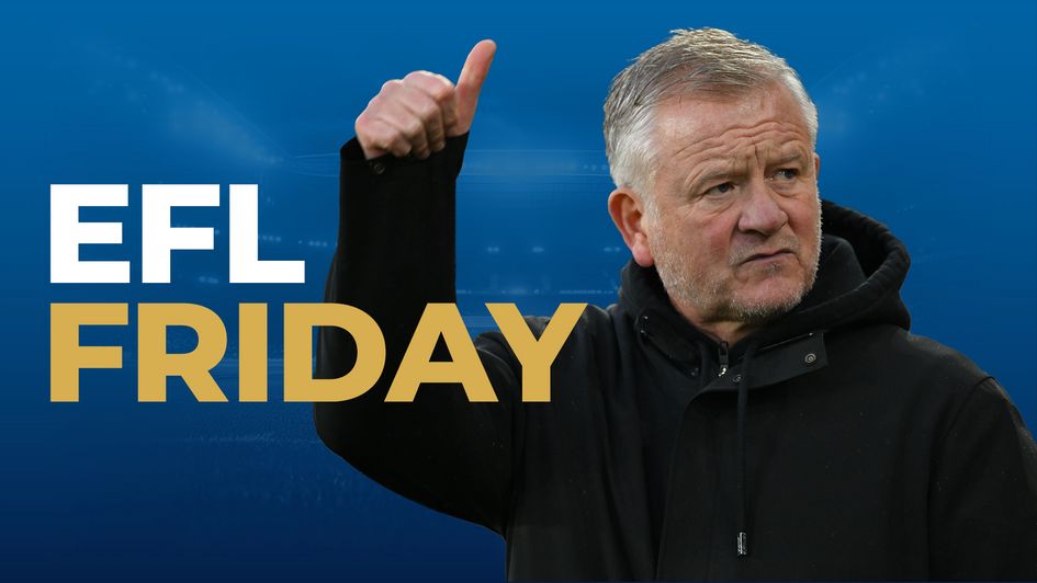 EFL FRIDAY CHRIS WILDER