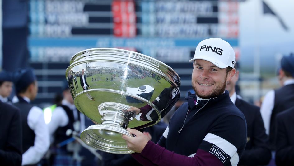 Tyrrell Hatton retained his title