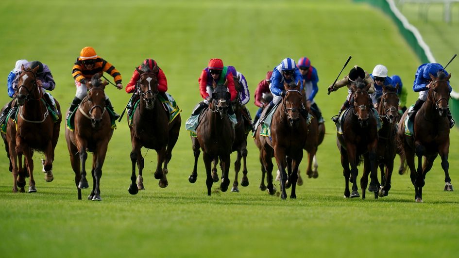 Majestic (orange cap) wins the Cambridgeshire