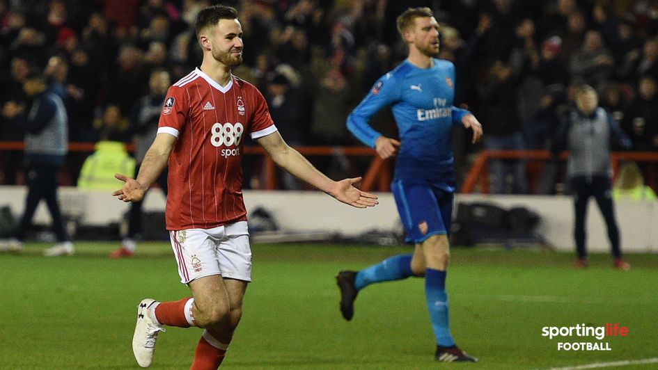 Forest striker Ben Brereton has found the net despite his young age