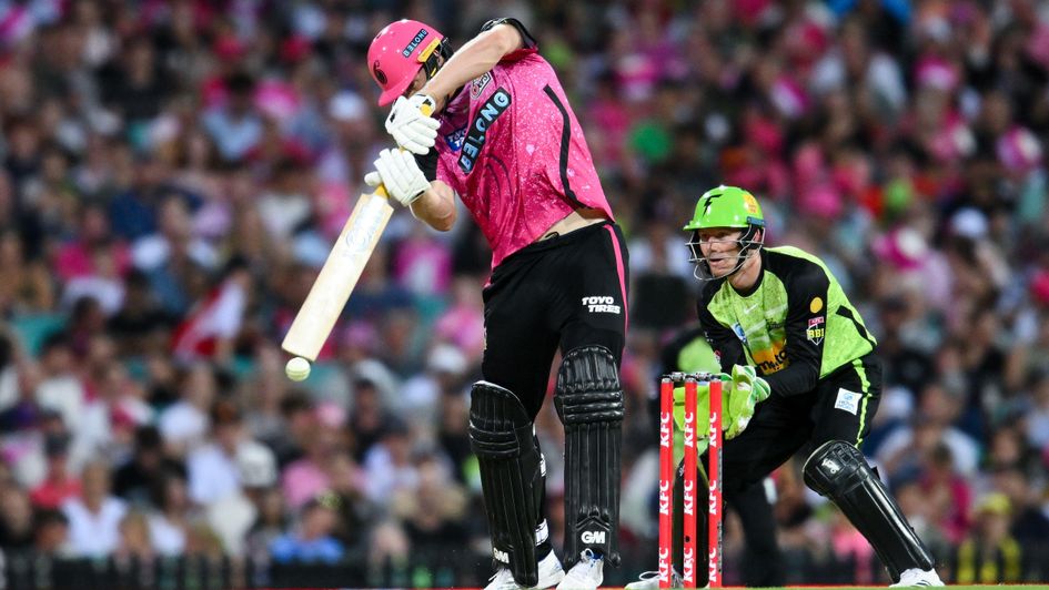 Jack Edwards batting against Sydney Thunder