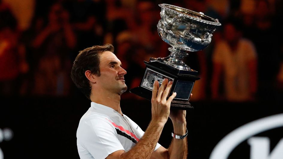 Rodger Federer is bidding for a third Australia Open in a row