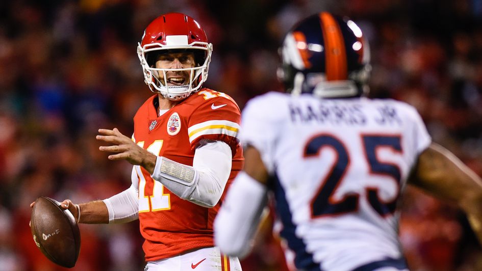 The Chief's Alex Smith comes under pressure