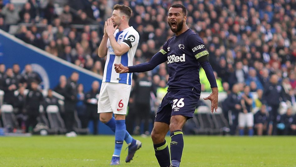 Ashley Cole: The 38-year-old scored his first FA Cup goal in Brighton v Derby