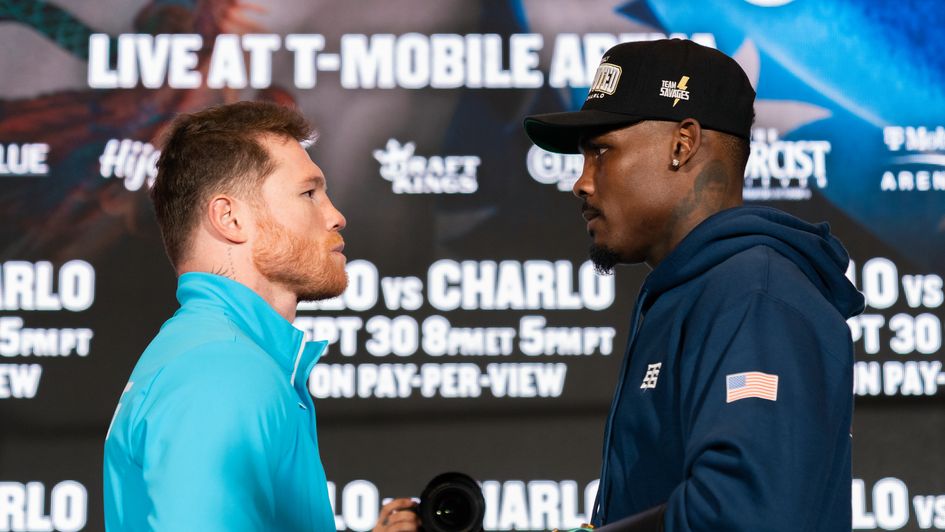 Canelo is taken to get the better of Charlo (Ryan Hafey)