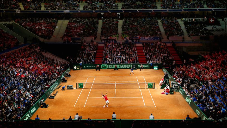 Lille's Stade Pierre Mauroy staged the 2014 Davis Cup final