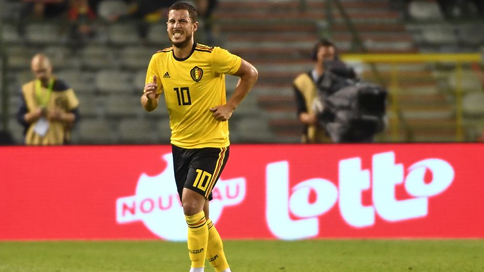 Eden Hazard: The Belgium winger limps off in their friendly with Costa Rica