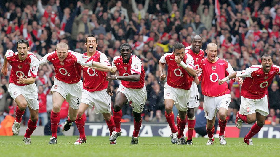 The Gunners beat Manchester United on penalties in the 2005 FA Cup Final