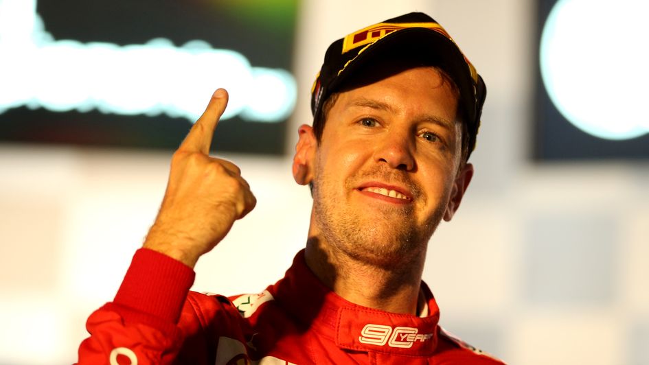 Sebastian Vettel has the winning feeling again