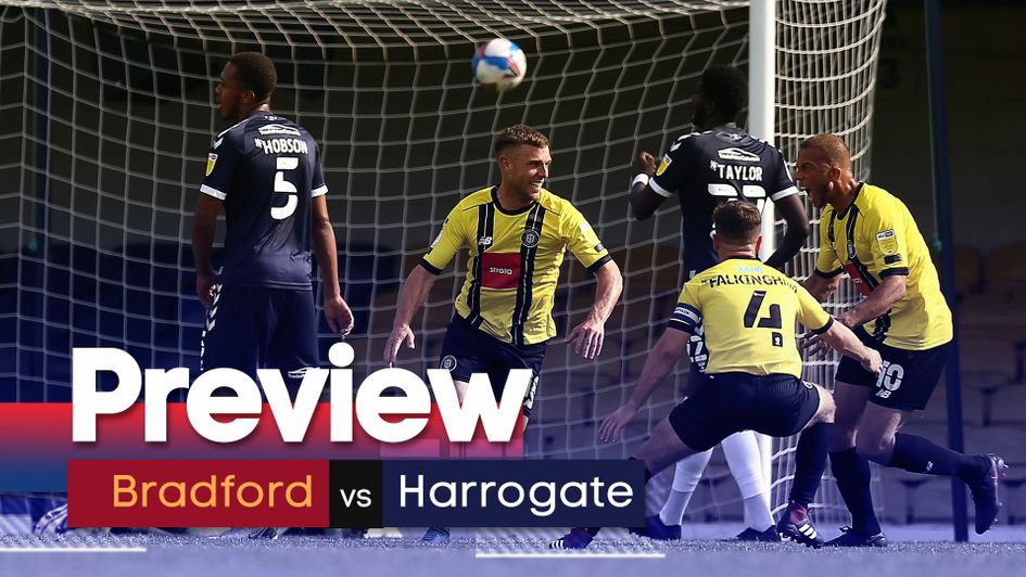 Our match preview with best bets for Bradford v Harrogate