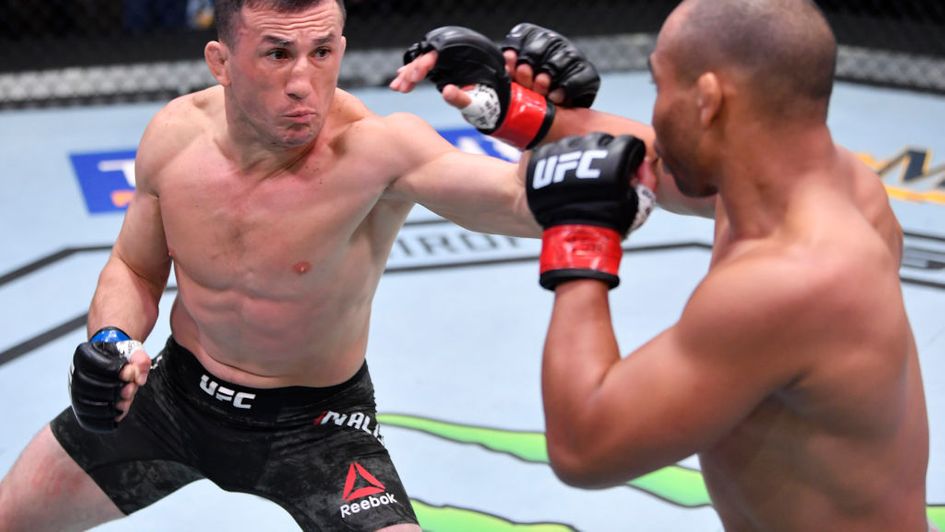 Merab Dvalishvili (left) makes Saturday's staking plan