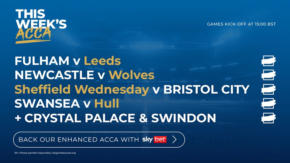 This Week's Acca - Longer September 13