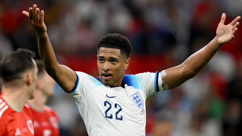 England midfielder Jude Bellingham