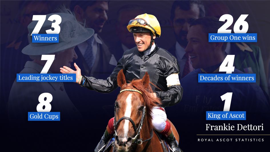 Frankie Dettori stole the show once more at Royal Ascot