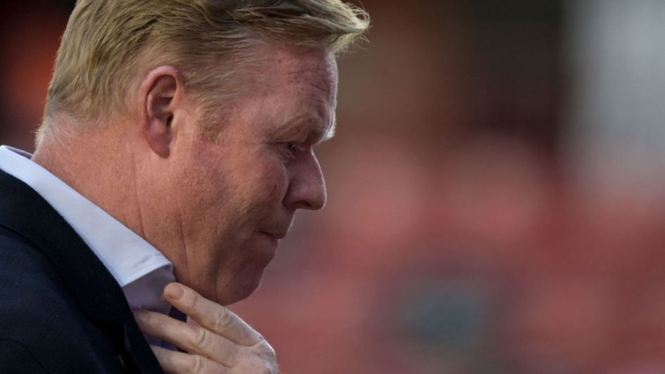 Ronald Koeman has been sacked by Barcelona