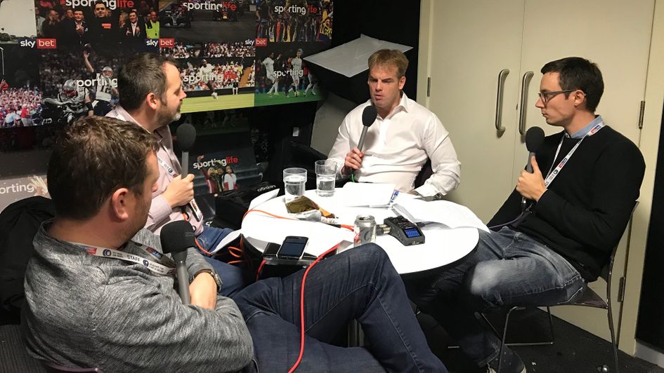 The team discuss the weekend's action