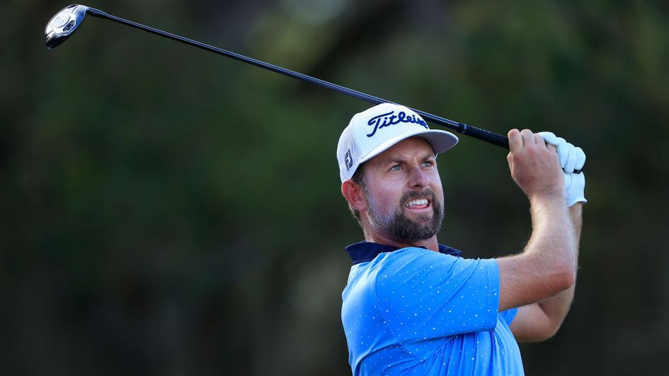 Webb Simpson is fancied to make a run at the leader