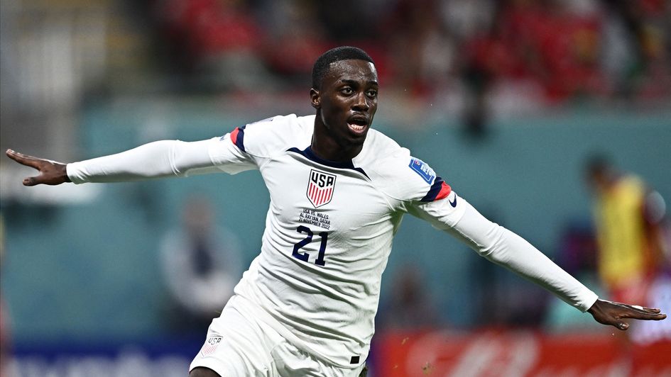 USA's Timothy Weah
