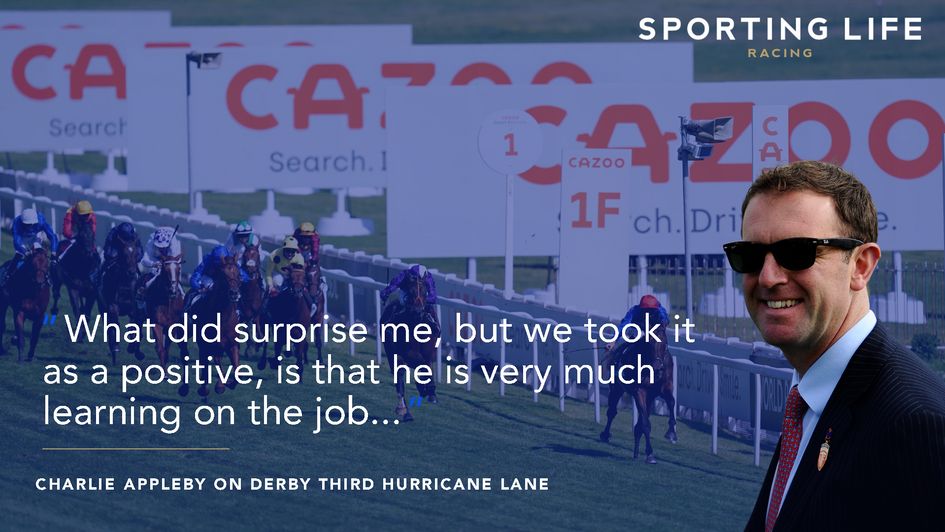 Charlie Appleby on Hurricane Lane