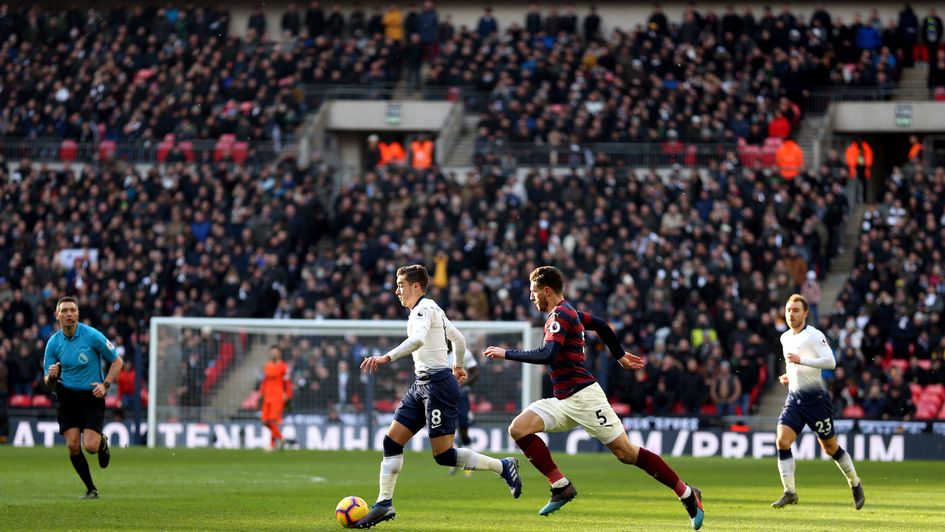 Spurs beat Newcastle at Wembley