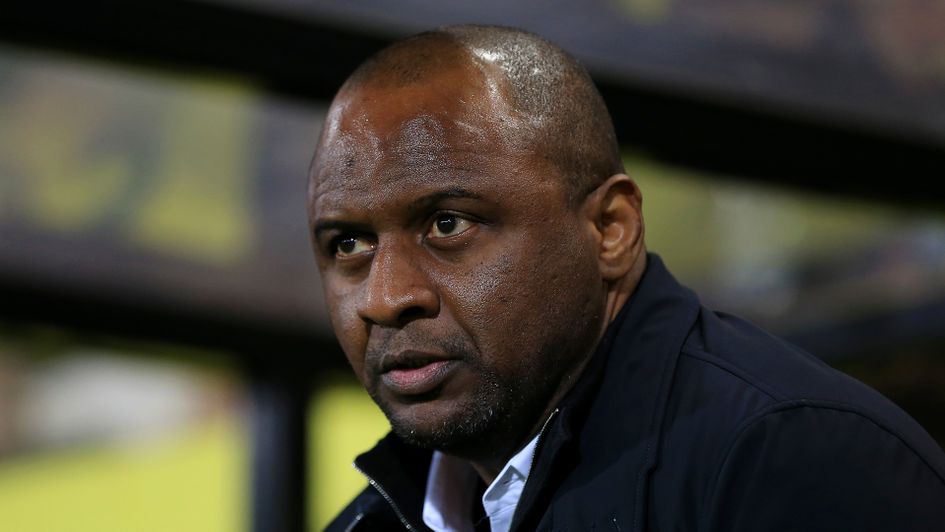 Crystal Palace boss Patrick Vieira