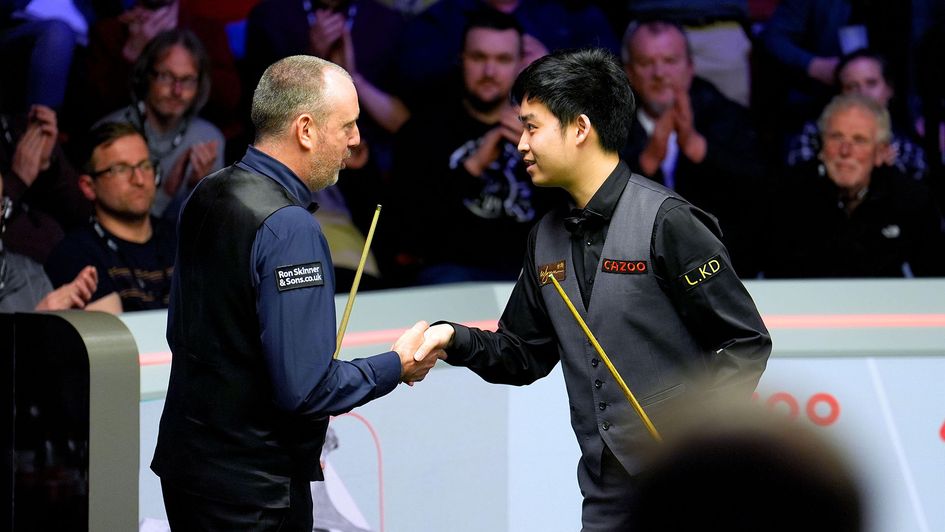 Mark Williams suffered a shock early exit