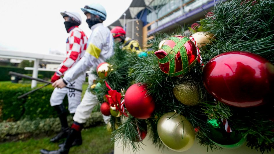 There was a festive feel to Ascot on Saturday