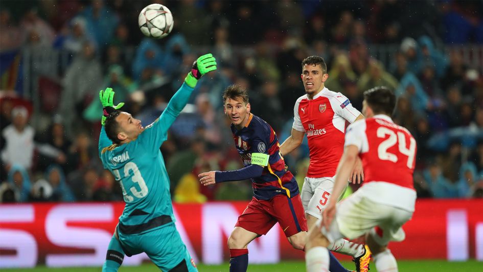Barcelona would again knock Arsenal out of the Champions League, this time in 2016