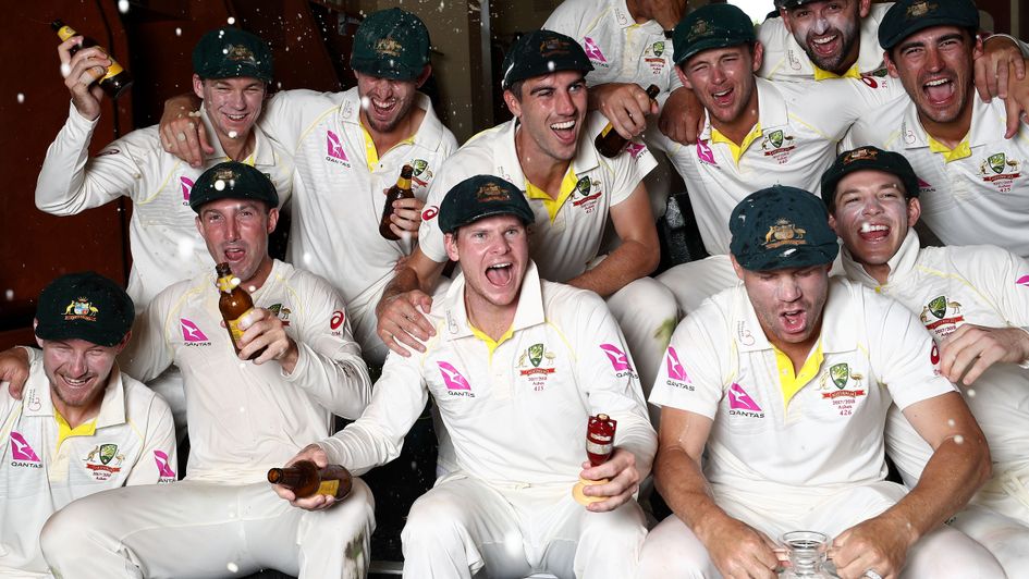 Australia celebrate another thumping home Ashes win