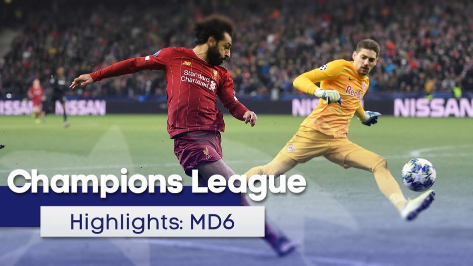 Watch all the Champions League highlights from the final group games