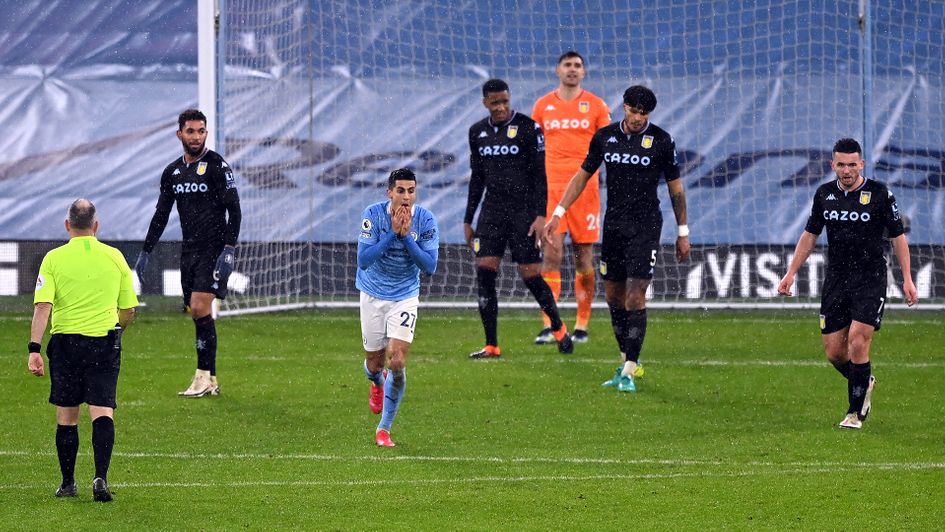 Joao Cancelo has come close to scoring in recent weeks