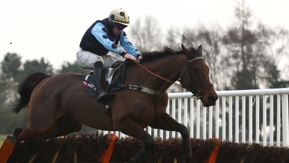 Edwardstone over the last at Market Rasen