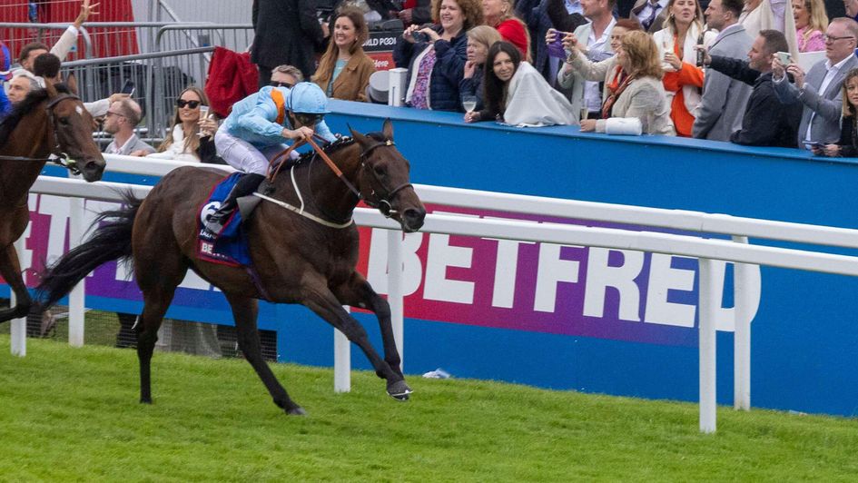 Lazy Griff chases home Lambourn at Epsom